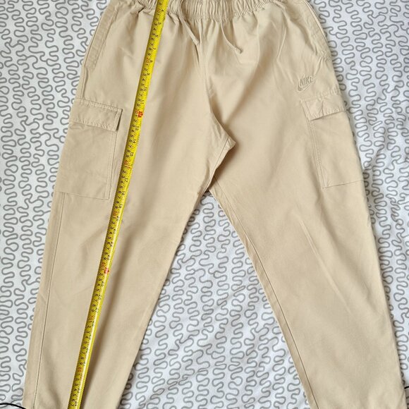 Nike Cargo Joggers - Beige - Size M - Picture 1 of 2